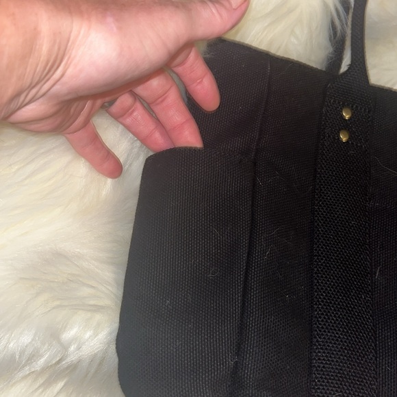 Duluth Thoroughbred Black Canvas tote bag - Picture 3 of 10